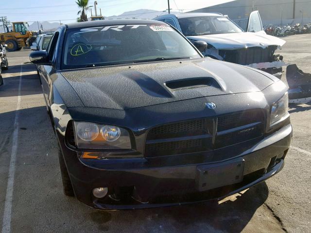 2B3LA73W26H510858 - 2006 DODGE CHARGER SR BLACK photo 1