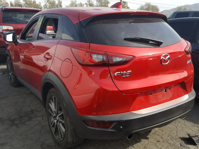 JM1DKFC77H0161366 - 2017 MAZDA CX-3 TOURI RED photo 3