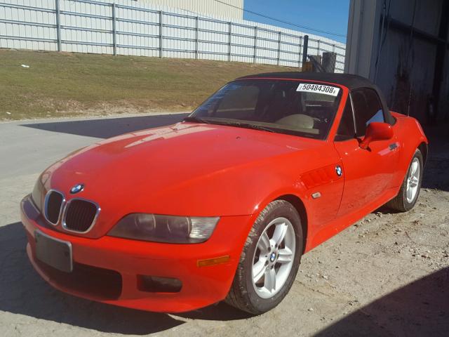 WBACN33401LK49071 - 2001 BMW Z3 2.5 RED photo 2