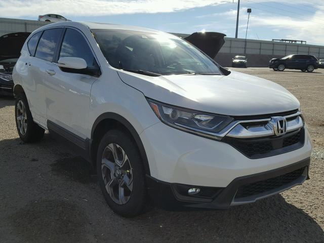 5J6RW2H89JL024058 - 2018 HONDA CR-V EXL WHITE photo 1