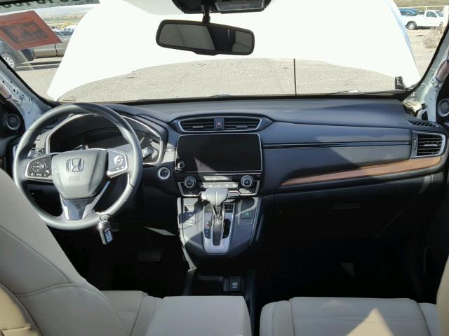 5J6RW2H89JL024058 - 2018 HONDA CR-V EXL WHITE photo 9