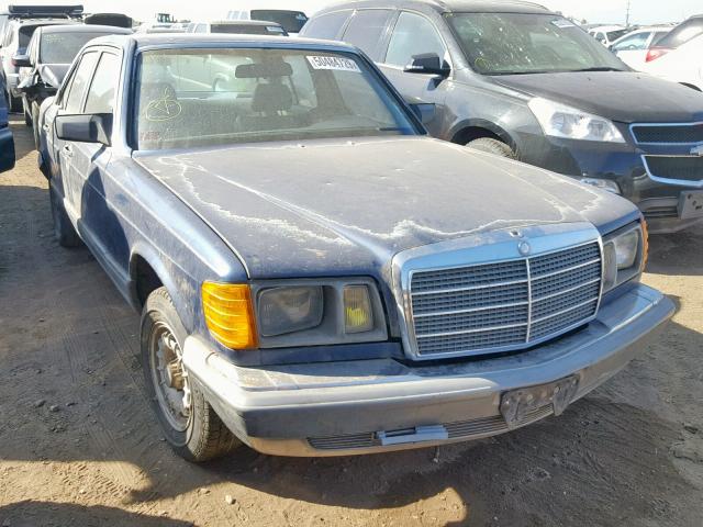 WDBCA32DXFA125665 - 1985 MERCEDES-BENZ 380 SE BLUE photo 1