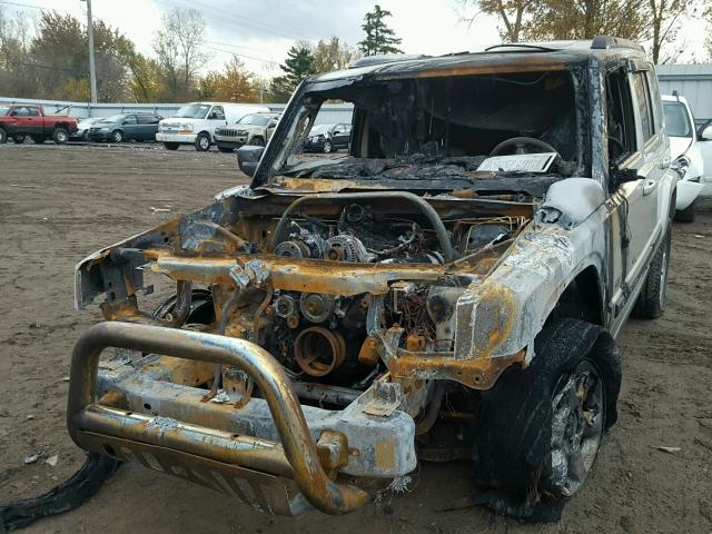 1J8HG48K07C619310 - 2007 JEEP COMMANDER SILVER photo 9