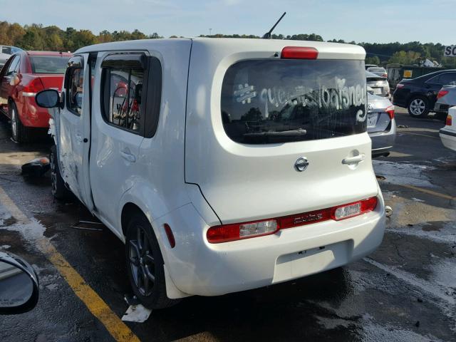 JN8AZ28R59T103326 - 2009 NISSAN CUBE BASE WHITE photo 3