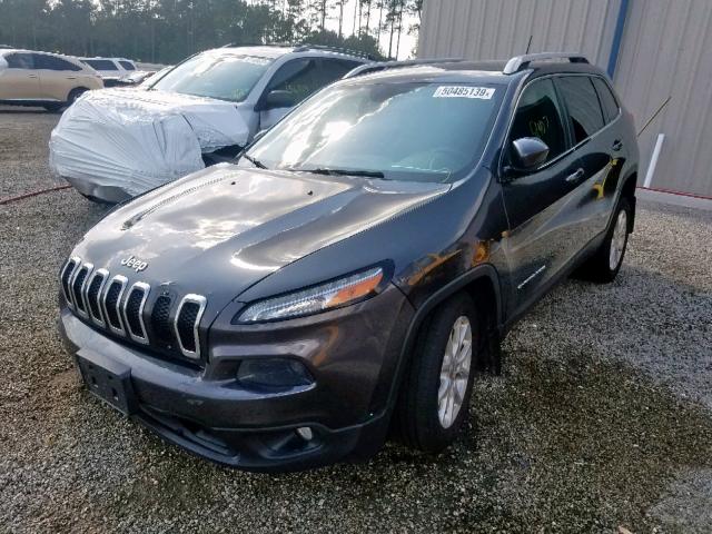 1C4PJLCBXFW782713 - 2015 JEEP CHEROKEE L BLUE photo 2