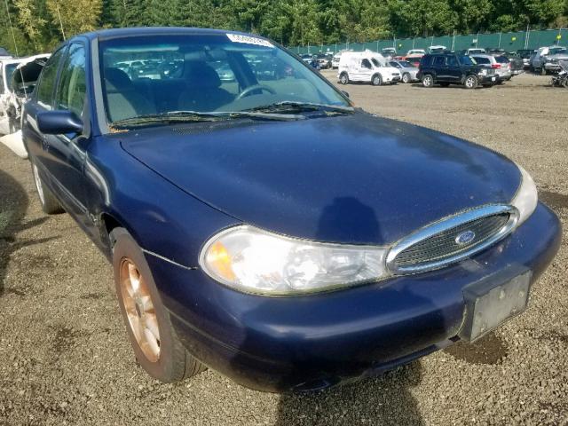 1FAFP66L8YK125814 - 2000 FORD CONTOUR SE BLUE photo 1