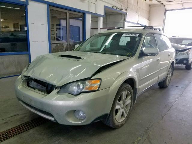 4S4BP68C954320886 - 2005 SUBARU LEGACY OUT TAN photo 2