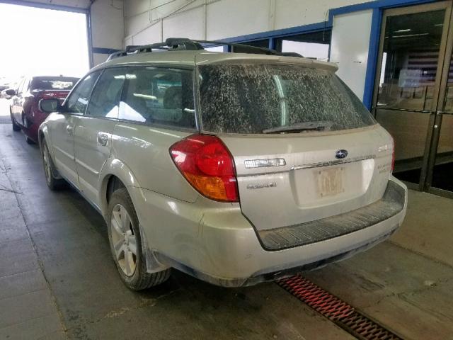 4S4BP68C954320886 - 2005 SUBARU LEGACY OUT TAN photo 3