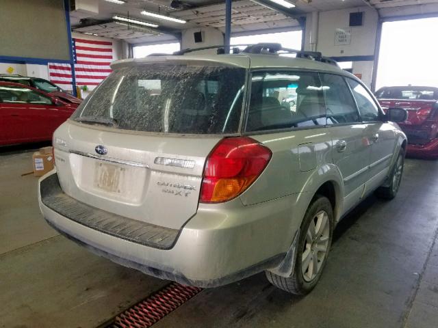 4S4BP68C954320886 - 2005 SUBARU LEGACY OUT TAN photo 4