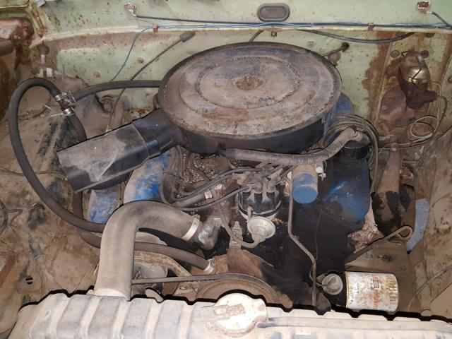 F25YRE74661 - 1969 FORD F100 GREEN photo 7