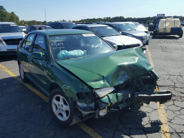 1N4BB41DXWC730104 - 1998 NISSAN SENTRA SE GREEN photo 1