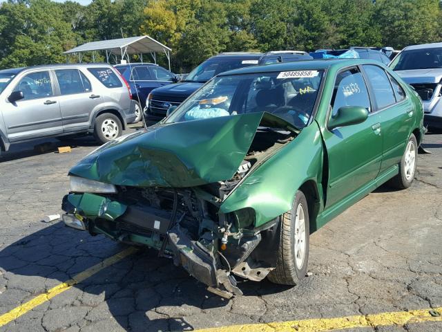 1N4BB41DXWC730104 - 1998 NISSAN SENTRA SE GREEN photo 2