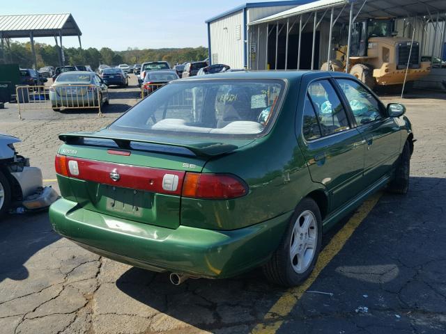 1N4BB41DXWC730104 - 1998 NISSAN SENTRA SE GREEN photo 4