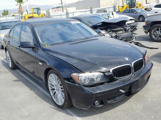 WBAHL83508DT12529 - 2008 BMW 750I BLACK photo 1