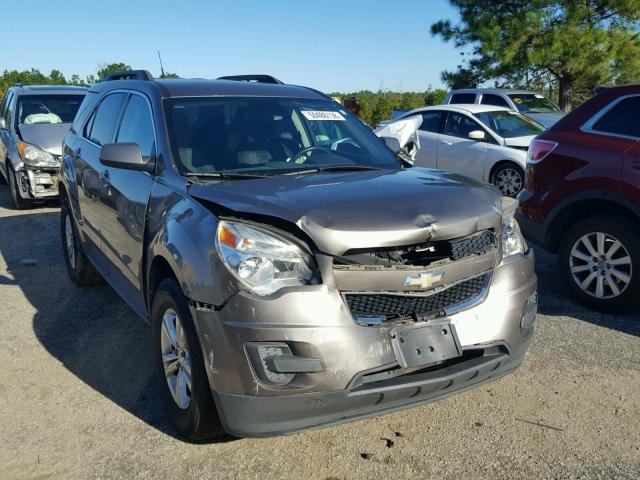 2GNALDEK8C6223385 - 2012 CHEVROLET EQUINOX LT BROWN photo 1