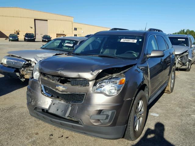 2GNALDEK8C6223385 - 2012 CHEVROLET EQUINOX LT BROWN photo 2