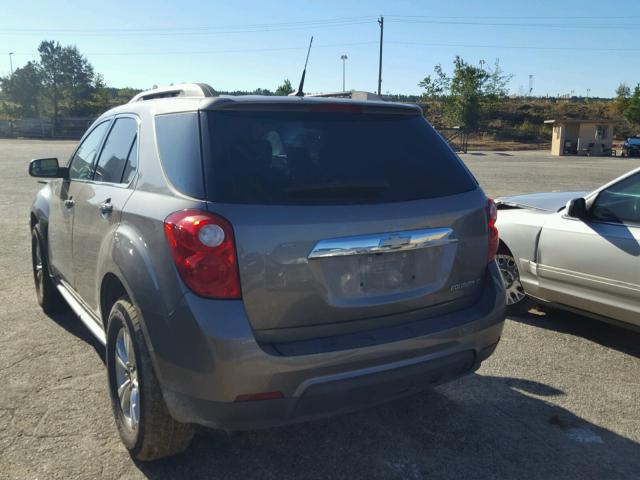 2GNALDEK8C6223385 - 2012 CHEVROLET EQUINOX LT BROWN photo 3