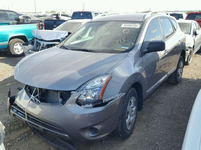 JN8AS5MT8FW672883 - 2015 NISSAN ROGUE SELE GRAY photo 2