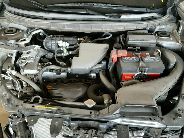 JN8AS5MT8FW672883 - 2015 NISSAN ROGUE SELE GRAY photo 7