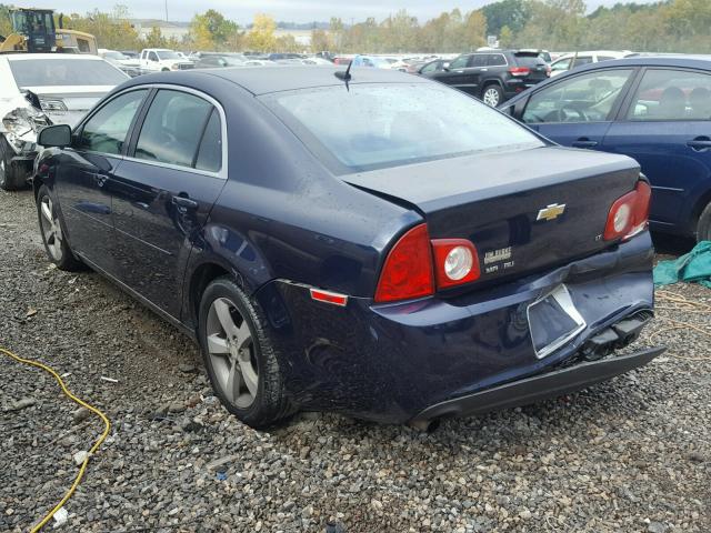 1G1ZJ57B09F160942 - 2009 CHEVROLET MALIBU 2LT BLUE photo 3