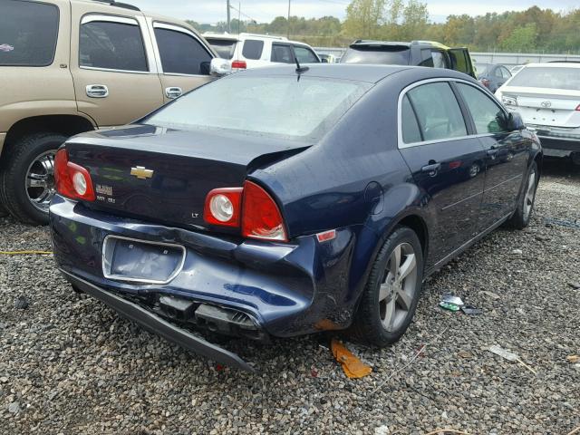 1G1ZJ57B09F160942 - 2009 CHEVROLET MALIBU 2LT BLUE photo 4