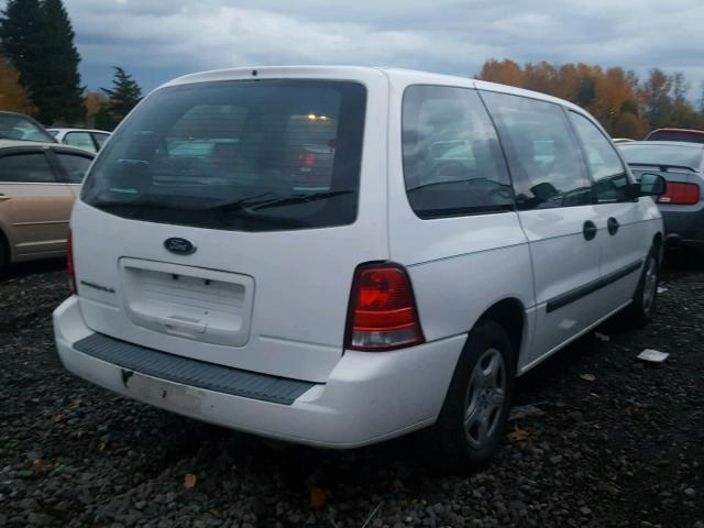 2FMZA50665BA28912 - 2005 FORD FREESTAR S WHITE photo 4