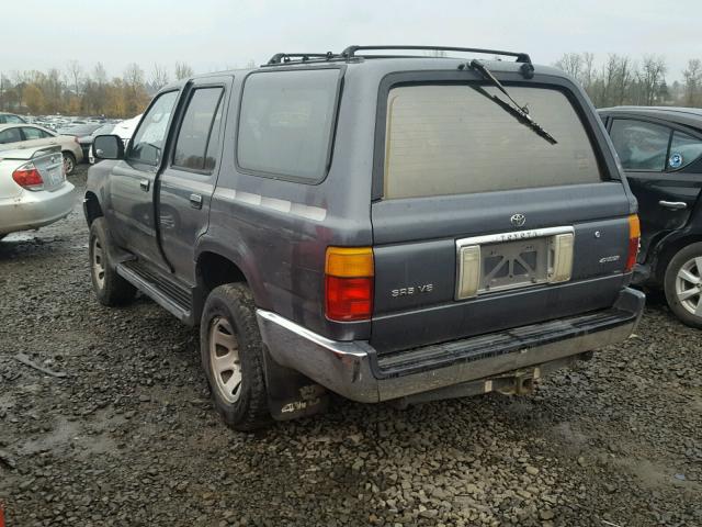 JT3VN39W1N0081392 - 1992 TOYOTA 4RUNNER VN GRAY photo 3