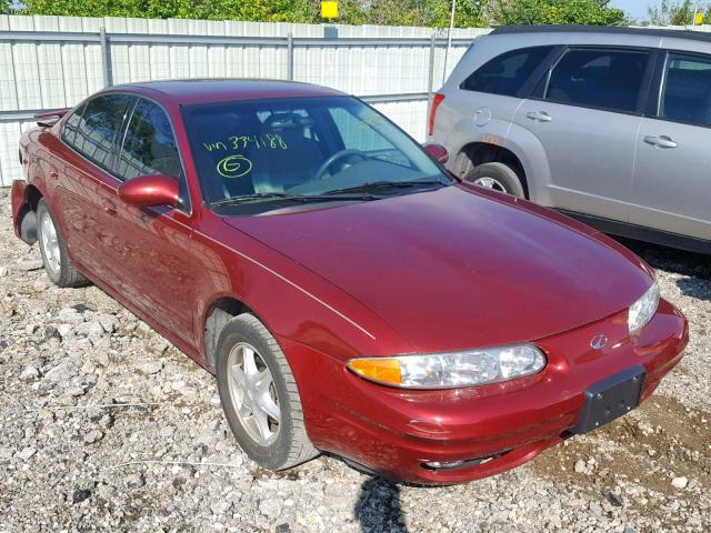 1G3NL52T51C275364 - 2001 OLDSMOBILE ALERO GL MAROON photo 1