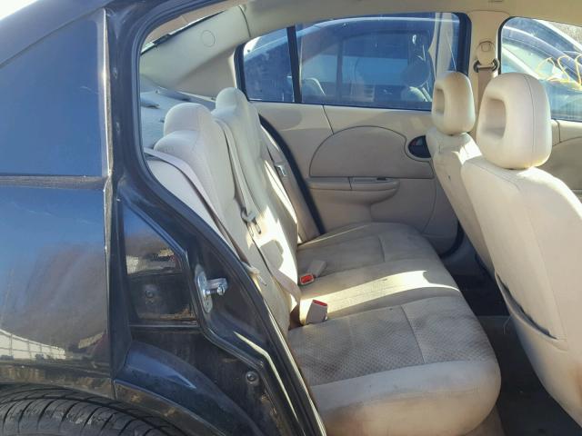 1G8AZ54F85Z111737 - 2005 SATURN ION LEVEL BLACK photo 6