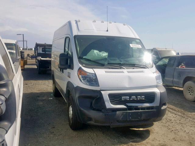 3C6TRVCG3KE526536 - 2019 RAM PROMASTER 白色 照片 1