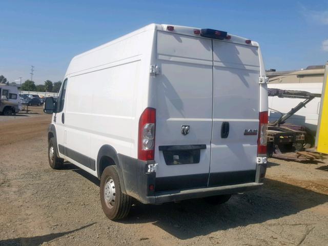 3C6TRVCG3KE526536 - 2019 RAM PROMASTER 白色 照片 3