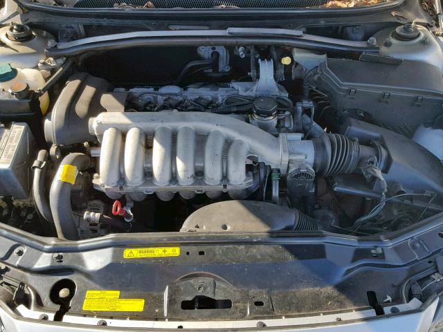 YV1TS92D621270787 - 2002 VOLVO S80 SILVER photo 7