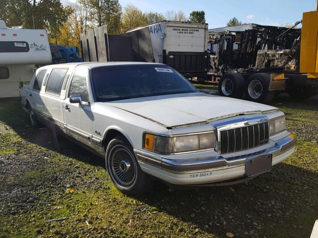 1LNLM81F7LY713109 - 1990 LINCOLN TOWN CAR WHITE photo 1