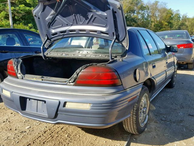 1G2NE55M2RC742061 - 1994 PONTIAC GRAND AM S BLUE photo 4