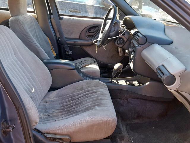 1G2NE55M2RC742061 - 1994 PONTIAC GRAND AM S BLUE photo 5