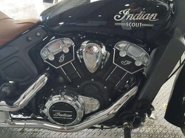 56KMSB008J3133557 - 2018 INDIAN MOTORCYCLE CO. SCOUT BLACK photo 7