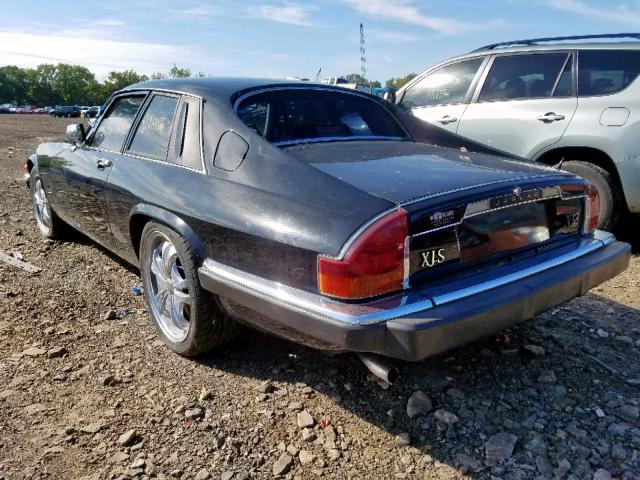 SAJNV5847GC126443 - 1986 JAGUAR XJS BLACK photo 3