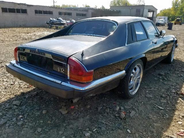 SAJNV5847GC126443 - 1986 JAGUAR XJS BLACK photo 4