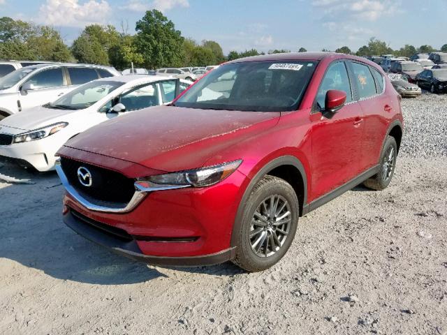 JM3KFABM2J1394892 - 2018 MAZDA CX-5 SPORT RED photo 2