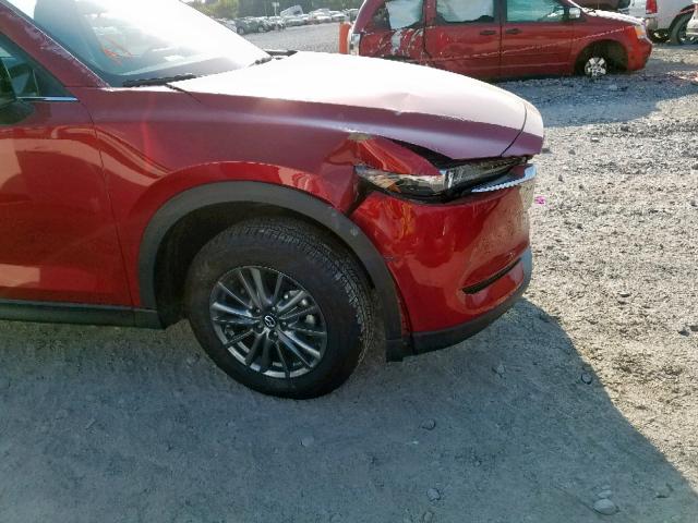 JM3KFABM2J1394892 - 2018 MAZDA CX-5 SPORT RED photo 9