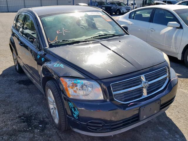 1B3CB4HA7AD632257 - 2010 DODGE CALIBER SX BLACK photo 1