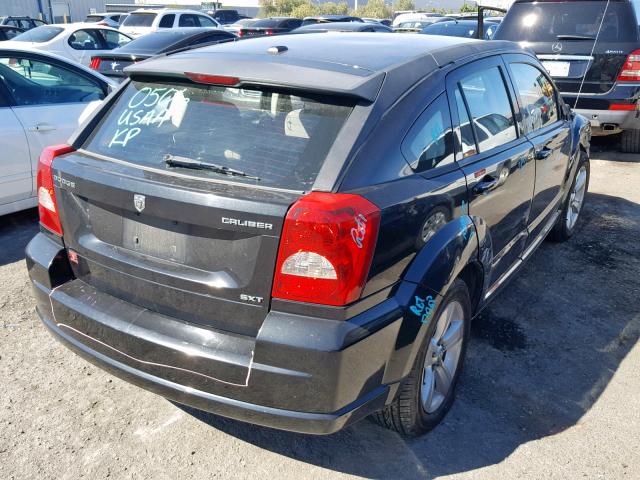 1B3CB4HA7AD632257 - 2010 DODGE CALIBER SX BLACK photo 4