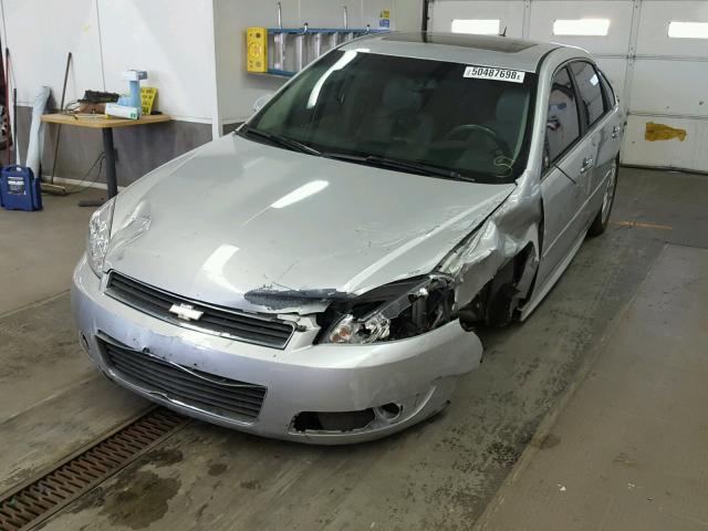 2G1WU57M391309685 - 2009 CHEVROLET IMPALA LTZ GRAY photo 2