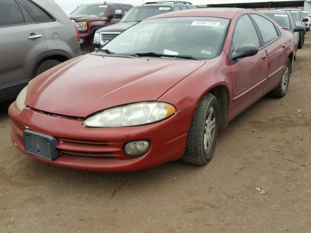 2B3HD56JXYH364715 - 2000 DODGE INTREPID E RED photo 2