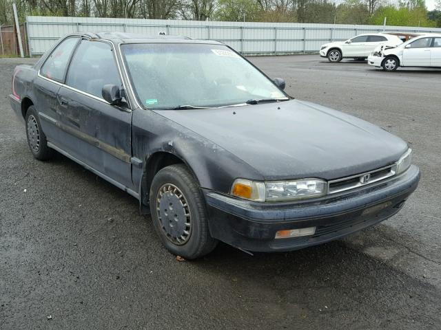 1HGLB7257MA066474 - 1991 HONDA ACCORD BLACK photo 1