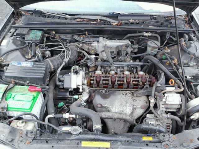 1HGLB7257MA066474 - 1991 HONDA ACCORD BLACK photo 7