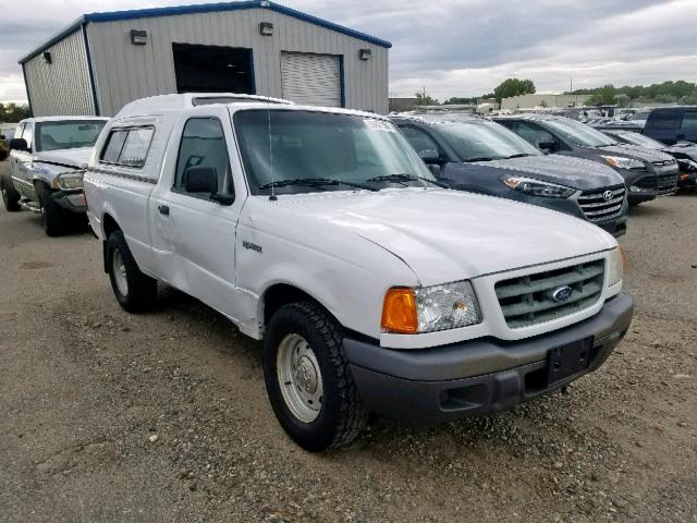 1FTYR10D42PA80723 - 2002 FORD RANGER WHITE photo 1