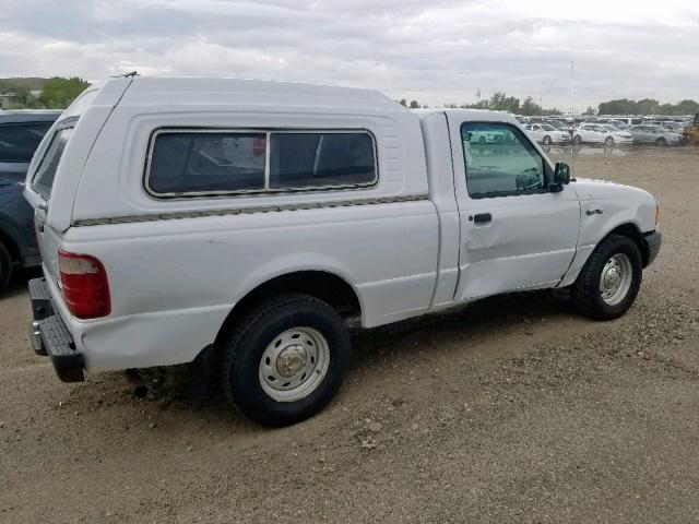 1FTYR10D42PA80723 - 2002 FORD RANGER WHITE photo 9