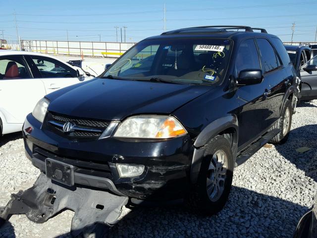 2HNYD18803H531250 - 2003 ACURA MDX TOURIN BLACK photo 2