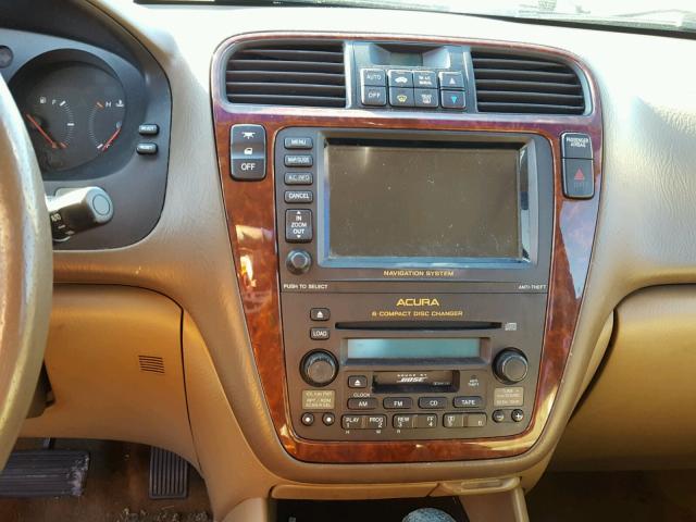 2HNYD18803H531250 - 2003 ACURA MDX TOURIN BLACK photo 9